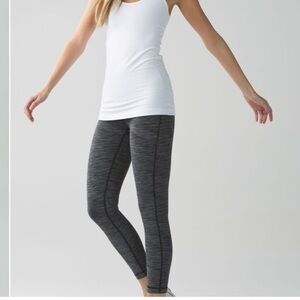 Lululemon High Times Pant Diamond Jacquard Space Dye Black Slate 4